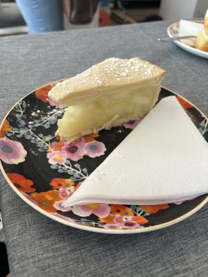 Apple pie (GF)  at Teacup Tearoom in Mevagissey