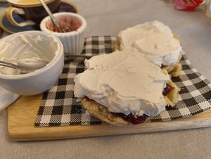  at Teacup Tearoom in Mevagissey