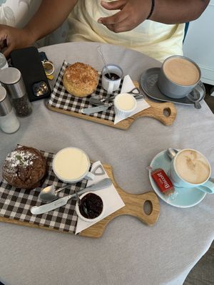   at Teacup Tearoom in Mevagissey