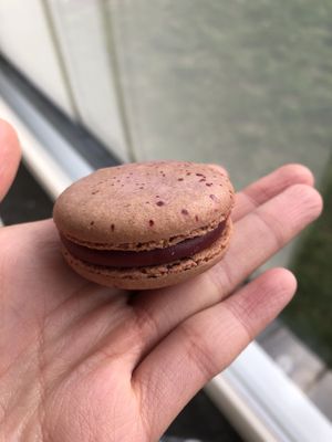 raspberry #Veganuary at Isabella Glutenfreie Patisserie - Kö Galerie in Dusseldorf