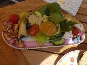 Cheesy delight breakfast at Isabella Glutenfreie Patisserie - Oberkassel in Dusseldorf