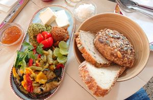 Vegan breakfast at Isabella Glutenfreie Patisserie - Oberkassel in Dusseldorf