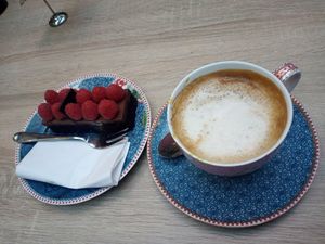 sweet break at Isabella Glutenfreie Patisserie in Hamburg