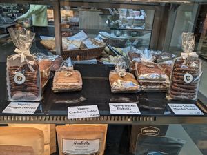 Vegan cookies at Isabella Glutenfreie Patisserie at Isabella Glutenfreie Patisserie in Hamburg