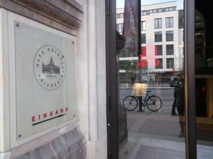 Alte Oberpostdirektion - the building, where the pop up store is located in at Isabella Glutenfreie Patisserie in Hamburg