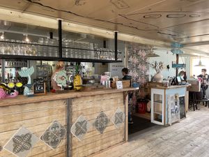 The bar  at Kaap Noord in De Cocksdorp
