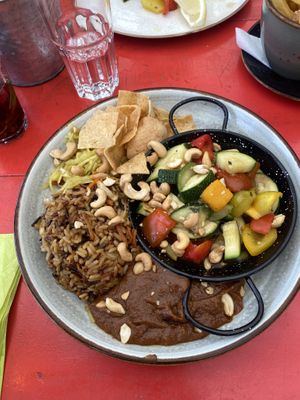 Nasi goreng met groenten  at Kaap Noord in De Cocksdorp
