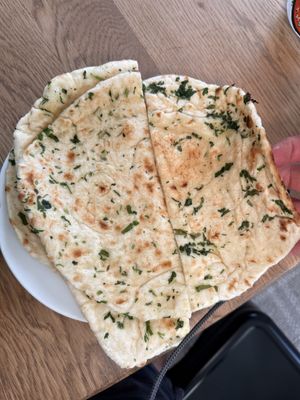 Naan  at Red Fort Cuisine Of India in St George