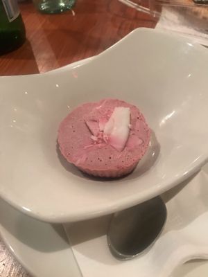 Raw vegan strawberry cheesecake  at Il Fornello in Ajax