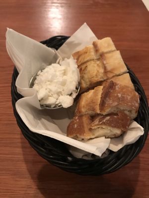 Bread with vegan butter  at Il Fornello in Ajax