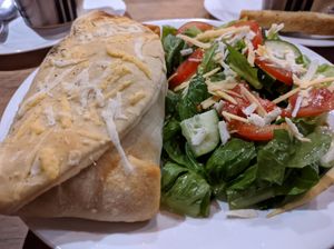 Calzone at Piachela in Queretaro