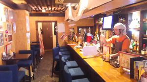 Inside the restaurant at Kohpea in Tokyo