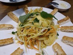 Salad at Lua's Kitchen in Ho Chi Minh City