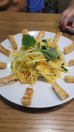 Mango-Papaya-Salad at Lua's Kitchen in Ho Chi Minh City