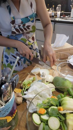 cut cut cut at Lua's Kitchen in Ho Chi Minh City