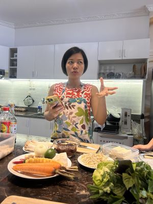   at Lua's Kitchen in Ho Chi Minh City