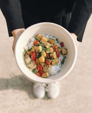 The vegan bowl!  at The Bowl in Kuwait City