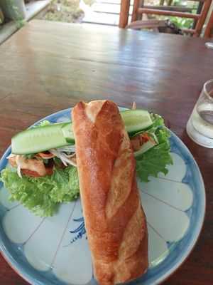 Banh mi at Annen Vegetarian & Yoga in Da Nang