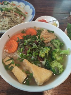 Pho at Annen Vegetarian & Yoga in Da Nang