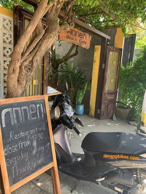 Entrance at Annen Vegetarian & Yoga in Da Nang