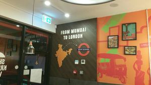 Entrance at Shree Krishna Vada Pav in Slough