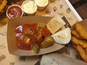 Curry Vurst at VINCENT - East Side Mall in Berlin