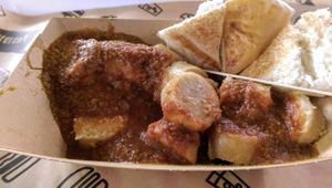 Currywurst at VINCENT - East Side Mall in Berlin