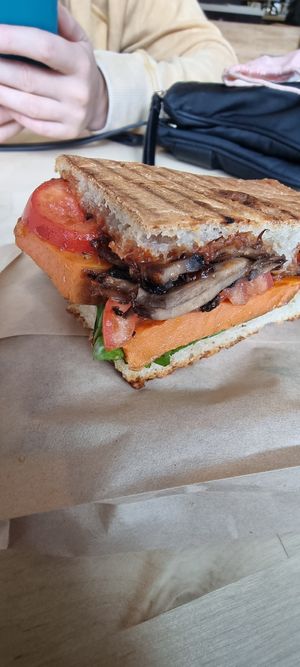 2 pieces grilled at Wild Flour in Banff