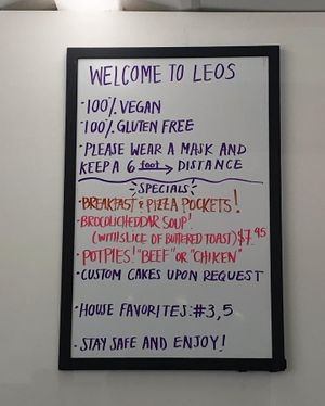 Specials at Leo's Superfood Vegan Cafe in Northridge