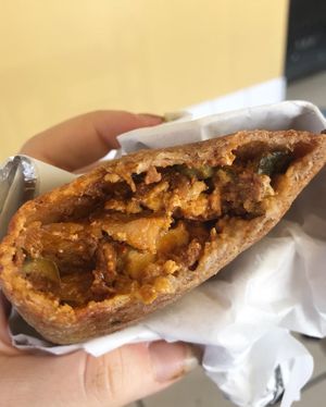 Bfast pocket at Leo's Superfood Vegan Cafe in Northridge