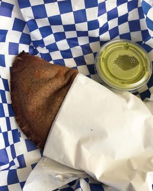 Bfast pocket at Leo's Superfood Vegan Cafe in Northridge