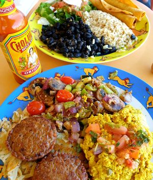  at Leo's Superfood Vegan Cafe in Northridge