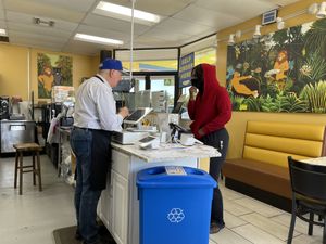   at Leo's Superfood Vegan Cafe in Northridge