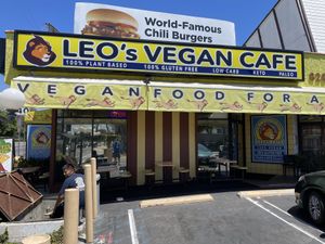   at Leo's Superfood Vegan Cafe in Northridge