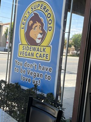   at Leo's Superfood Vegan Cafe in Northridge