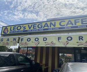 Storefront  at Leo's Superfood Vegan Cafe in Northridge