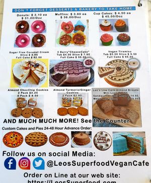  at Leo's Superfood Vegan Cafe in Northridge