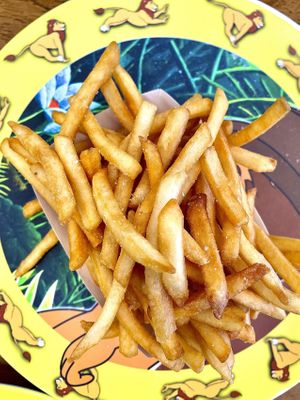 Crispy fries  at Leo's Superfood Vegan Cafe in Northridge