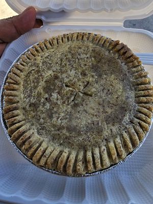 Vegan Chicken Pot Pie at Leo's Superfood Vegan Cafe in Northridge