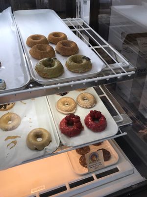 Donuts at Leo's Superfood Vegan Cafe in Northridge