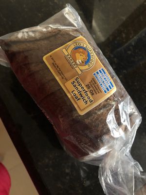 Love this bread they bake in house to take home 🍞 🙌🏽 at Leo's Superfood Vegan Cafe in Northridge