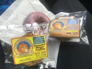 Donuts and cookies at Leo's Superfood Vegan Cafe in Northridge