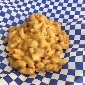 Mac & Cheese was yummy.  at Leo's Superfood Vegan Cafe in Northridge