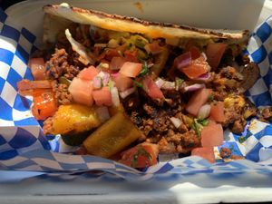 Breakfast Quesadilla  at Leo's Superfood Vegan Cafe in Northridge