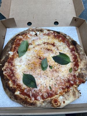 Vegan margarita   at Hangin' Pizzeria in Betws-y-coed