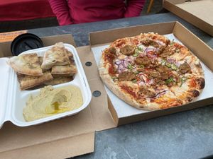   at Hangin' Pizzeria in Betws-y-coed