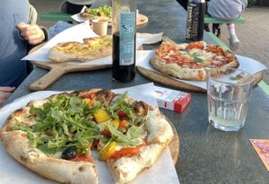   at Hangin' Pizzeria in Betws-y-coed