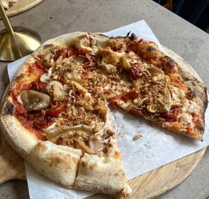   at Hangin' Pizzeria in Betws-y-coed