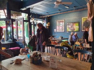 . at Hangin' Pizzeria in Betws-y-coed