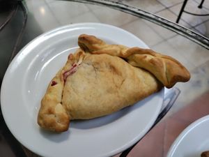 Berry empanada at Rey Sol in Guatemala City